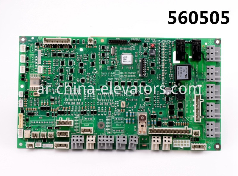 Schindler Elevator PCB SDIC 721.Q ID.NR.560505